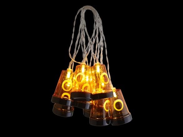 Generic Woot! Novelty Lights Woot Off String Light, Amber - Scratch & Dent