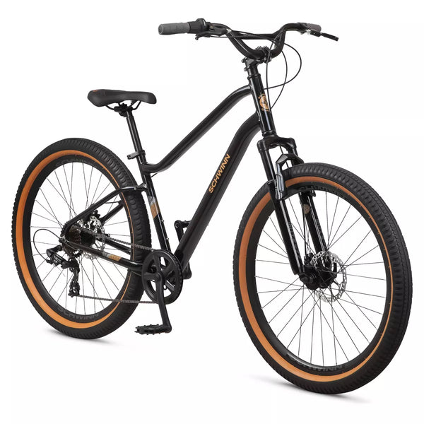SCHWINN VEGA SE 27.5" COMFORT HYBRID BIKE 7 SPEEDS, 17.5" FRAME - BLACK/ORANGE - Like New