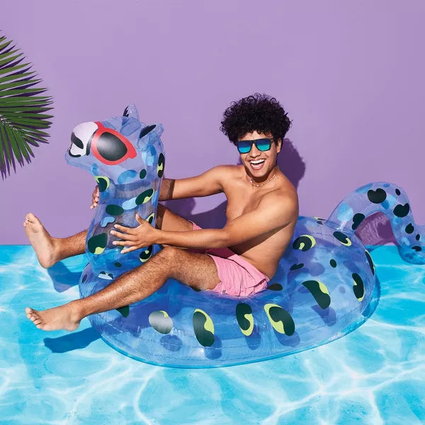 SUN SQUAD POOL FLOAT - LEOPARD - Like New
