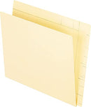 PENDAFLEX 16640 CONVERSION FOLDERS STRAIGHT CUT TOP TAB LETTER MANILA 100PCS - Brand New
