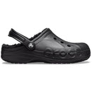 CROCS BAYA LINED CLOG UNISEX ADULT - SIZE MEN 7 WOMEN 9 - BLACK - Brand New