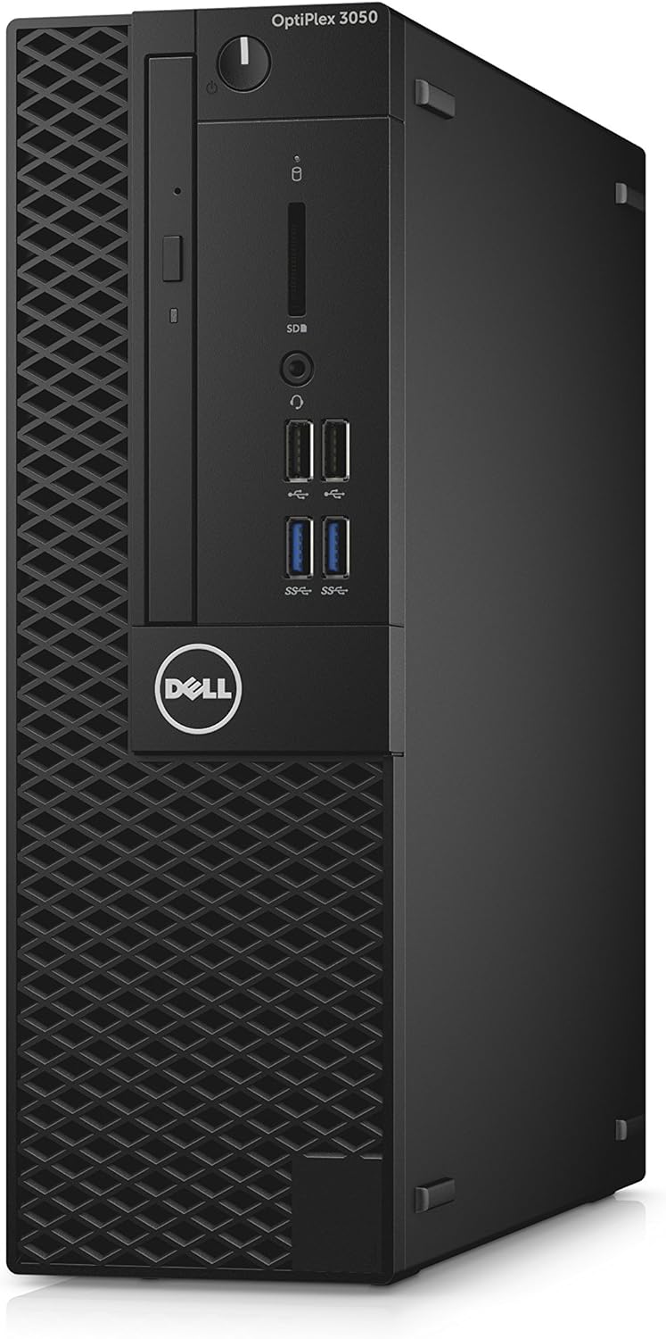 DELL OPTIPLEX 3050 SFF INTEL I3-6100 3.7GHz 8GB 500GB HDD - BLACK Like New