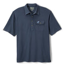 2038-3807-522 FIELD & STREAM MEN'S FLYING BIRDIE POLO NAVY BLUE 2XL NEW - Brand New