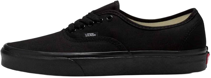 VANS UNISEX-ADULT AUTHENTIC - SIZE: MEN 12 (AU/UK M11) (EU M46) (JP M30) - BLACK - Like New