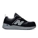 MUELEHBG NEW BALANCE MEN'S ELITE LITE ELECTRICAL HAZARD SHOES BLACK/GRAY 9.5 - Like New