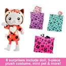 Barbie Cutie Reveal Chelsea &Kitten as Red Panda-6 Surprises, HRK28 - Brand New