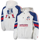 Starter Men's White/Navy New England Patriots Thursday Night Lights Hoodie - Brand New