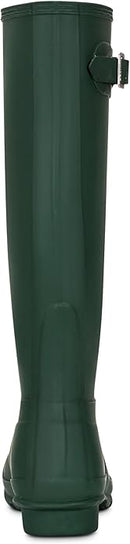 HUNTER WOMEN'S ORIGINAL TALL RAIN BOOT - SIZE: WOMEN 9 (AU/UK W7)  - GREEN - Like New