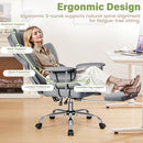 BESTFAIR OFFICE DESK CHAIR BIG AND TALL EXECUTIVE OFFICE CHAIR WITH FOOTREST - Like New