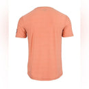 CANADA WEATHER GEAR MEN'S TRAIL BLAZER HENLEY T-SHIRT - SIZE: MEN L - CORAL - Brand New