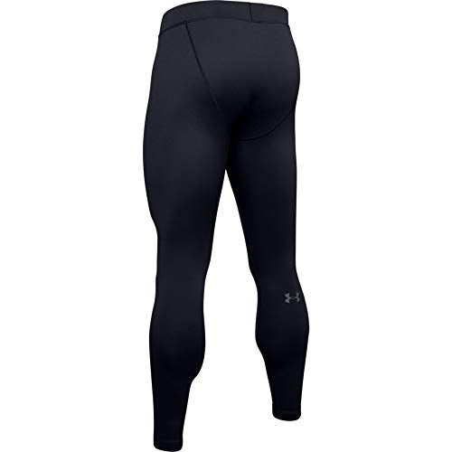 UNDER ARMOUR MEN'S PACKAGED BASE 3.0 LEGGINGS 1343246 - BLACK - M Like New