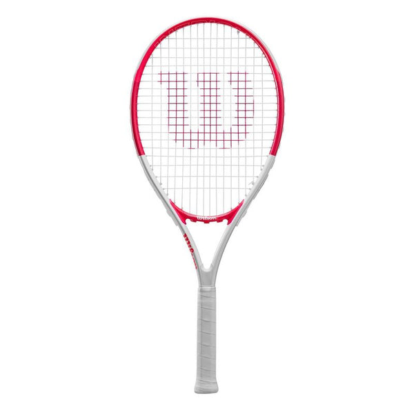 WILSON INTRIGUE TENNIS RACQUET - RED/WHITE - Like New