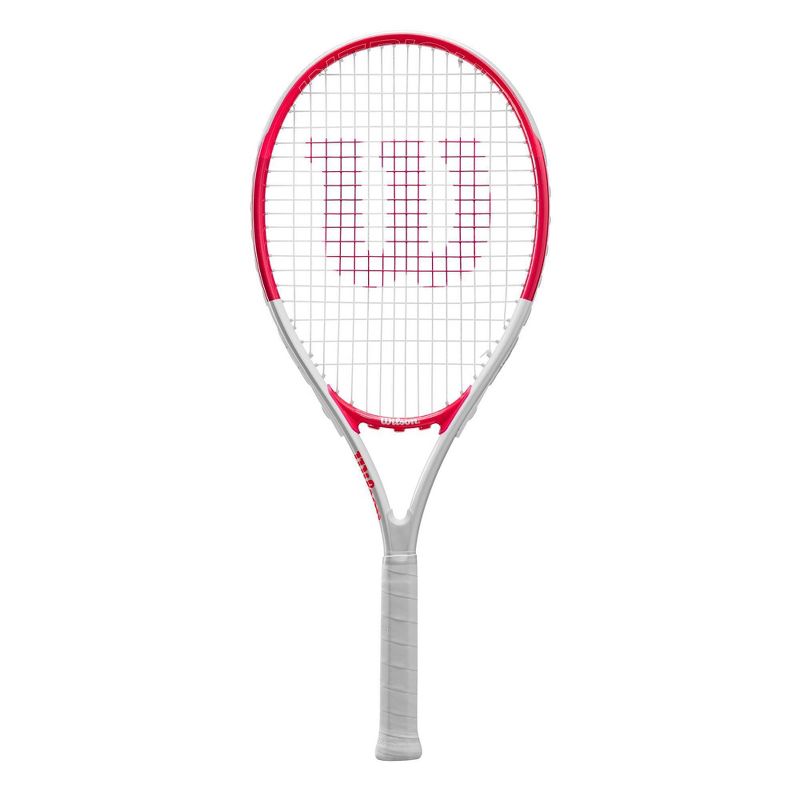 WILSON INTRIGUE TENNIS RACQUET - RED/WHITE - Like New