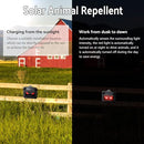 KITTMIP 4 PACK CONTROL LIGHT NOCTURNAL ANIMAL REPELLER SR-4SKL-P753 - BLACK - Like New