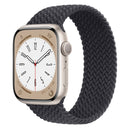 APPLE WATCH 45MM BRAIDED SOLO LOOP MPCY3AM/A SIZE 4 MIDNIGHT - Brand New