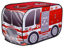 POP-N-PLAY POP UP FIRE TRUCK Indoor Playhouse, Kids 320100 – Sunny Days Multi - Brand New