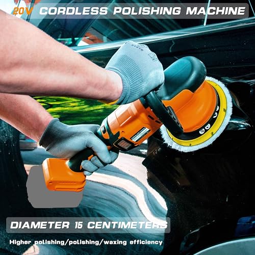 Car Orbital Polisher Compatible with DEWALT 20V Battery 6inch 150mm Brushless - Like New