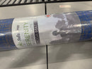 SALA TREE SERENITY - EXCLUSIVE NATURAL JUTE YOGA MAT, EXTRA LONG 72" - BLUE - Brand New