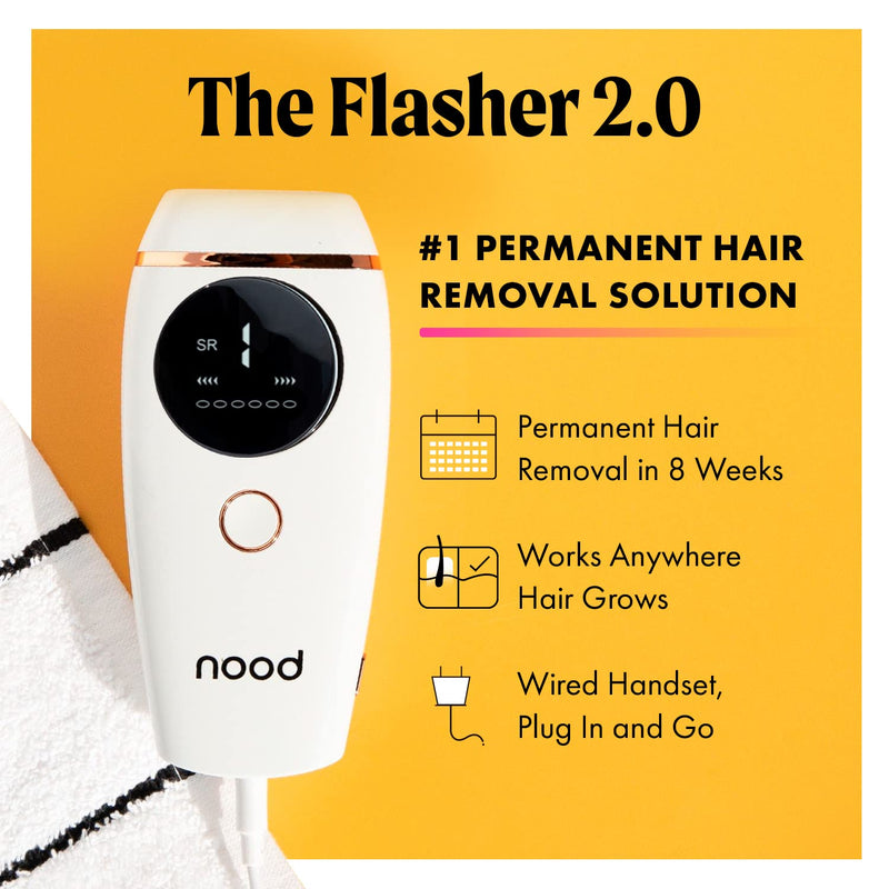 For Parts: Nood The Flasher 2.0 IPL Laser Hair Removal Handset KCA423 NO POWER