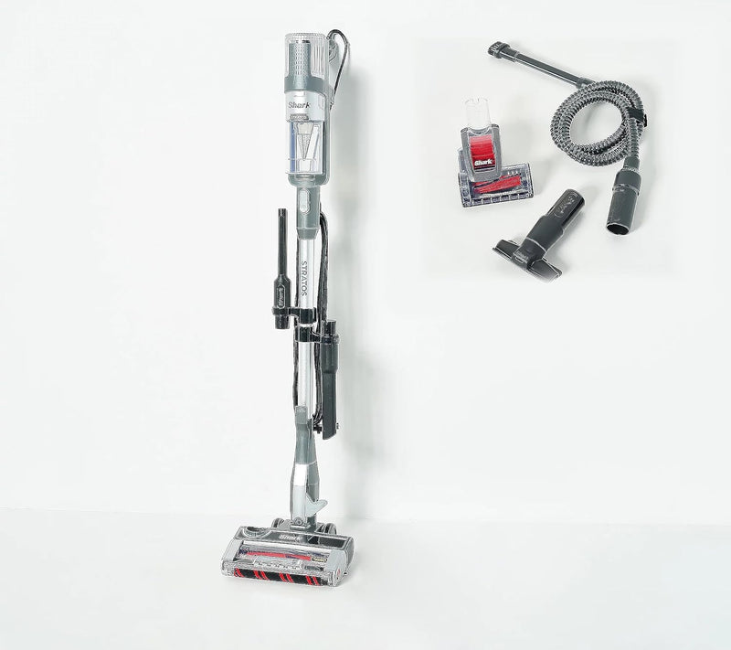 Shark QS3000Q Stratos Ultralight Corded Stick Vacuum with DuoClean - DARK SILVER - Like New