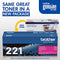Brother TN-221M DCP-9015 9020 HL-3140 3150 3170 3180 MFC-9130 9140 9330 9340 - Brand New