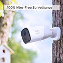 EUFYCAM 1080P WIRELESS HOME SECURITY Camera SYSTEM, T8114 - WHITE - Like New