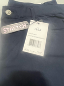 AUTHENTIC GALAXY BY HARVIC FOR HER BLACK COMFTY SHORT - SIZE: YOUTH 13/14 - NAVY - Brand New