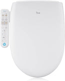 INUS N22 ELECTRIC HEATED BIDET TOILET SEAT ELONGATED WARM WATER - WHITE - Like New