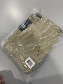 BLU ROCK MEN'S COTTON FLEX-STRETCH CARGO SHORTS - SIZE: MEN 34 - KHAKI - Brand New