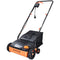 FOHO Electric Lawn Mower, 12 " Raking & Collection Bag N1B-9JY-30 - ORANGE/BLACK Like New