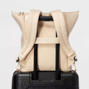 ALL IN MOTION FAUX NEOPRENE TOTE BACKPACK - CREAM - Brand New