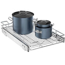OCG Pull Out Organizer Cabinet Drawers Pull Out Shelves Base Cabinet - Chrome - Brand New