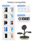 AITEK POWER 3 IN 1 CHARGING STATION FOR APPLE DEVICES FAST CHARGING - BLACK - Like New