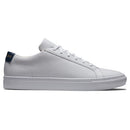 56388 FootJoy Men's FJ Court Golf Shoe - Size 8, White/White/Navy - Like New