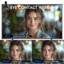 DANYESTH Eye Contact Webcam Microphone 1080P Center Cam Mac PC - Black - Like New