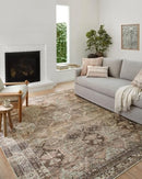 Loloi Amber Lewis Billie Clay/Sage 2'-6" x 7'-6" Runner Rug - Brand New