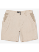 HURLEY H2O DRI SLUB DRIVER 8" INSEAM 19" OUTSEAM SHORT - SIZE: MEN 38 - KHAKI - Brand New