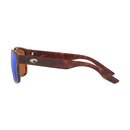 COSTA DEL MAR SUNGLASSES FOR MEN SIZE 57-580P - TORTOISE/GREEN MIRROR - Like New
