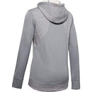 UNDER ARMOUR WOMEN'S UA DYNASTY FLEECE HOODY STEEL MEDIUM HEATHER - STEEL - Like New