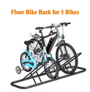Mr IRONSTONE 3 Bike Floor Parking Racks Adult Kids Bicycles Storage Racks Black - Like New