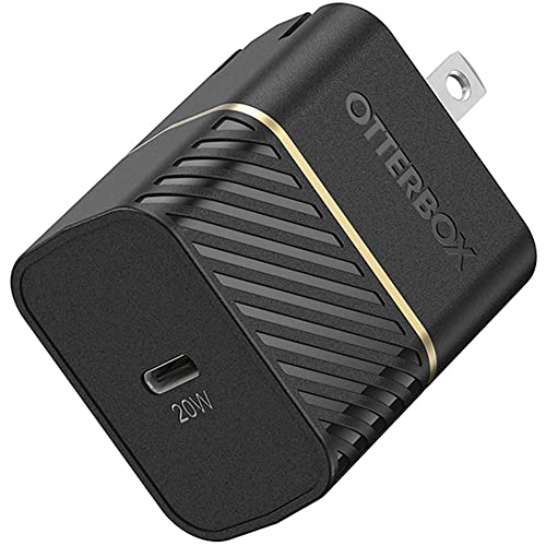 OTTERBOX FAST CHARGE USB WALL CHARGER, 20 W OBFTC-0069-B - BLACK - Like New