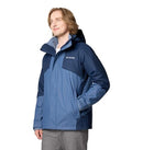 COLUMBIA MENS BUGABOO III FLEECE INTERCHANGE JACKET SMALL - DARK MOUNTAIN NAVY - Brand New