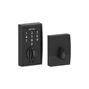SCHLAGE METAL TOUCHSCREEN DEADBOLT - MATTE BLACK - Like New