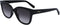 SALVATORE FERRAGAMO SMOKE GRADIENT SQUARE LADIES SUNGLASSES SF1066S 001 52 - Like New