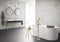 GROHE 40308EN3 Atrio Double Towel Bar, Brushed Nickel - Like New