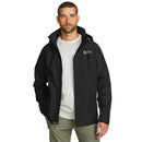 Eddie Bauer Men's Rainfoil Packable Waterproof Jacket Black X-Large - Brand New