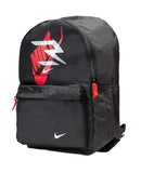 NIKE FUTURA X 3 BRAND DAYPACK – BLACK/RED - ONE SIZE (21L) - BLACK/RED - Brand New