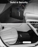 SOOWAY SMALL PISTOL GUN SAFE BIOMETRIC GUN SAFE FOR HANDGUN - BLACK - Like New