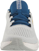 3026518 UNDER ARMOUR Men's Charged Pursuit 3 Big Logo Gray/Blue/Gold Size 11 - Like New