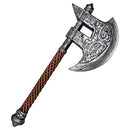 LOOYAR Viking Dragon Shield Axe Weapon Toy Berserker Hunter - Black - Brand New
